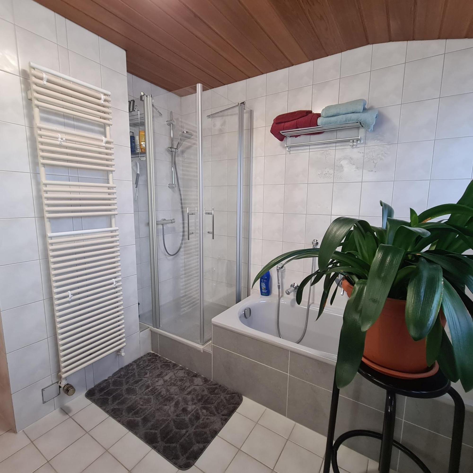 Gemuetliche 120 Qm Ferienwohnung Mit Balkon 아델스도프 외부 사진